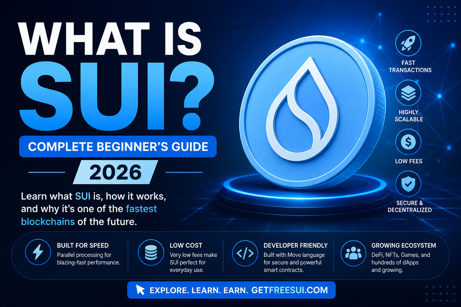 What Is SUI? (Complete Beginner's Guide for 2026)